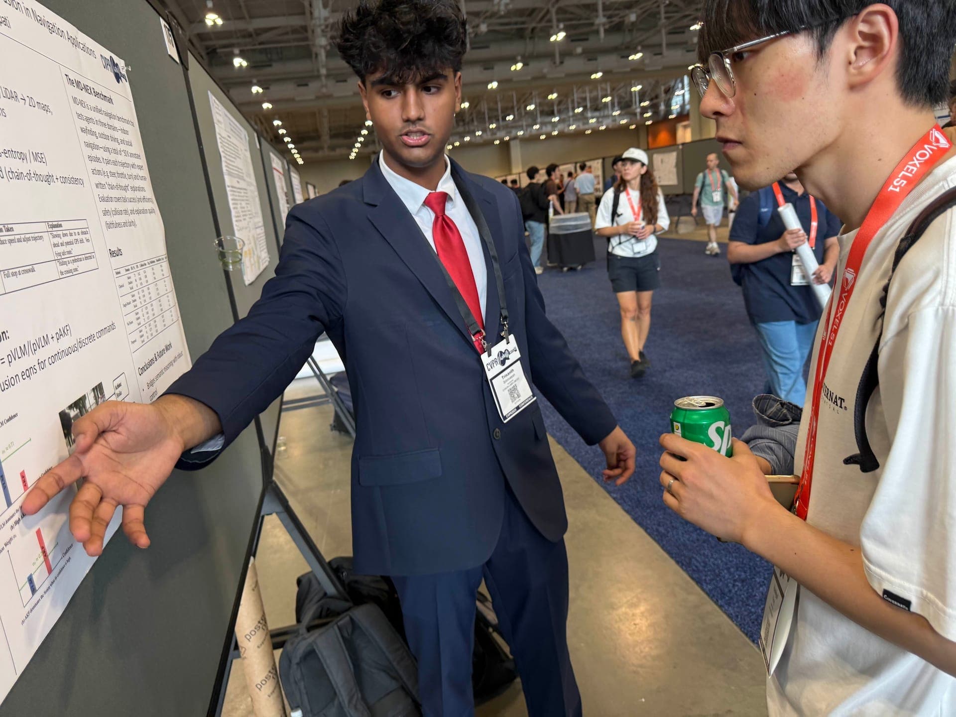 Astral Fellows presenting research at a major AI conference